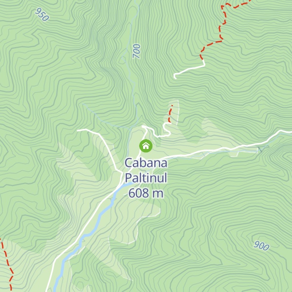 Map of Cabana Paltinul