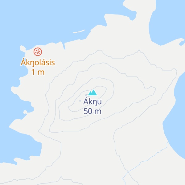 Map of Ákŋu