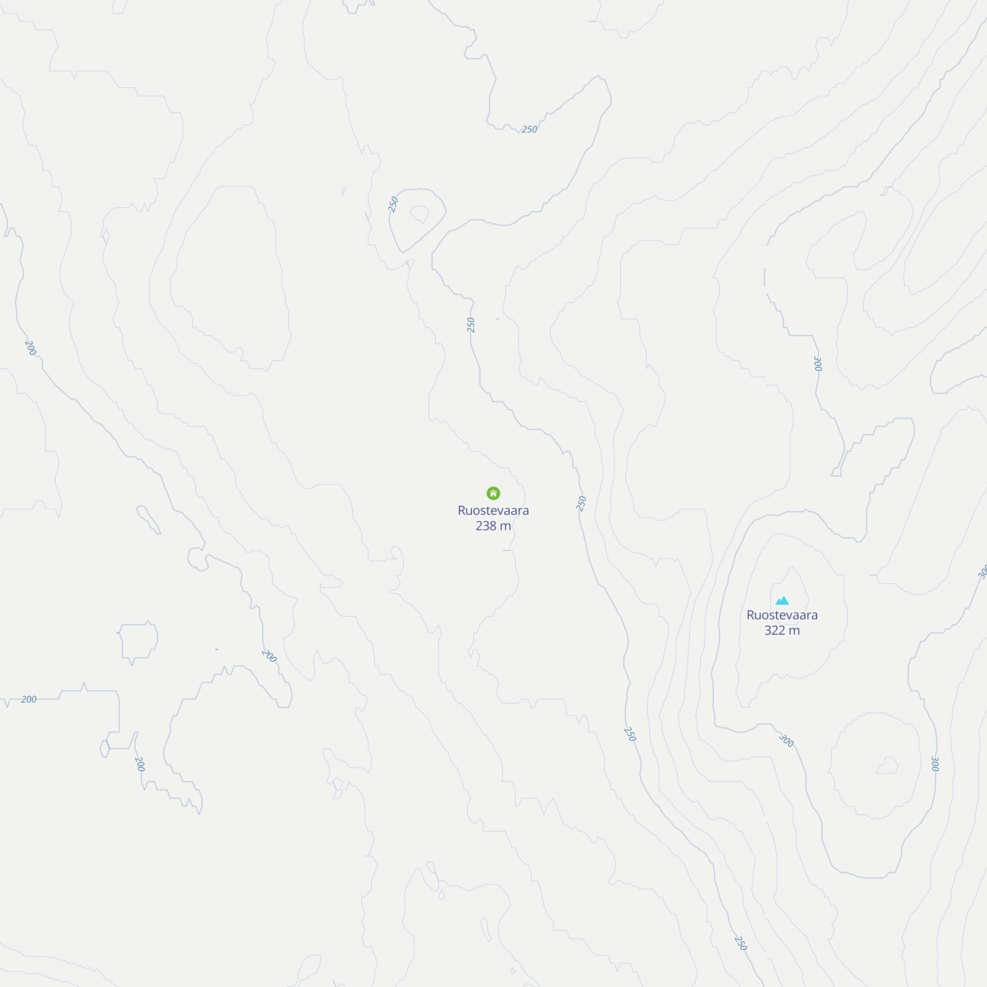 Ruostevaara map