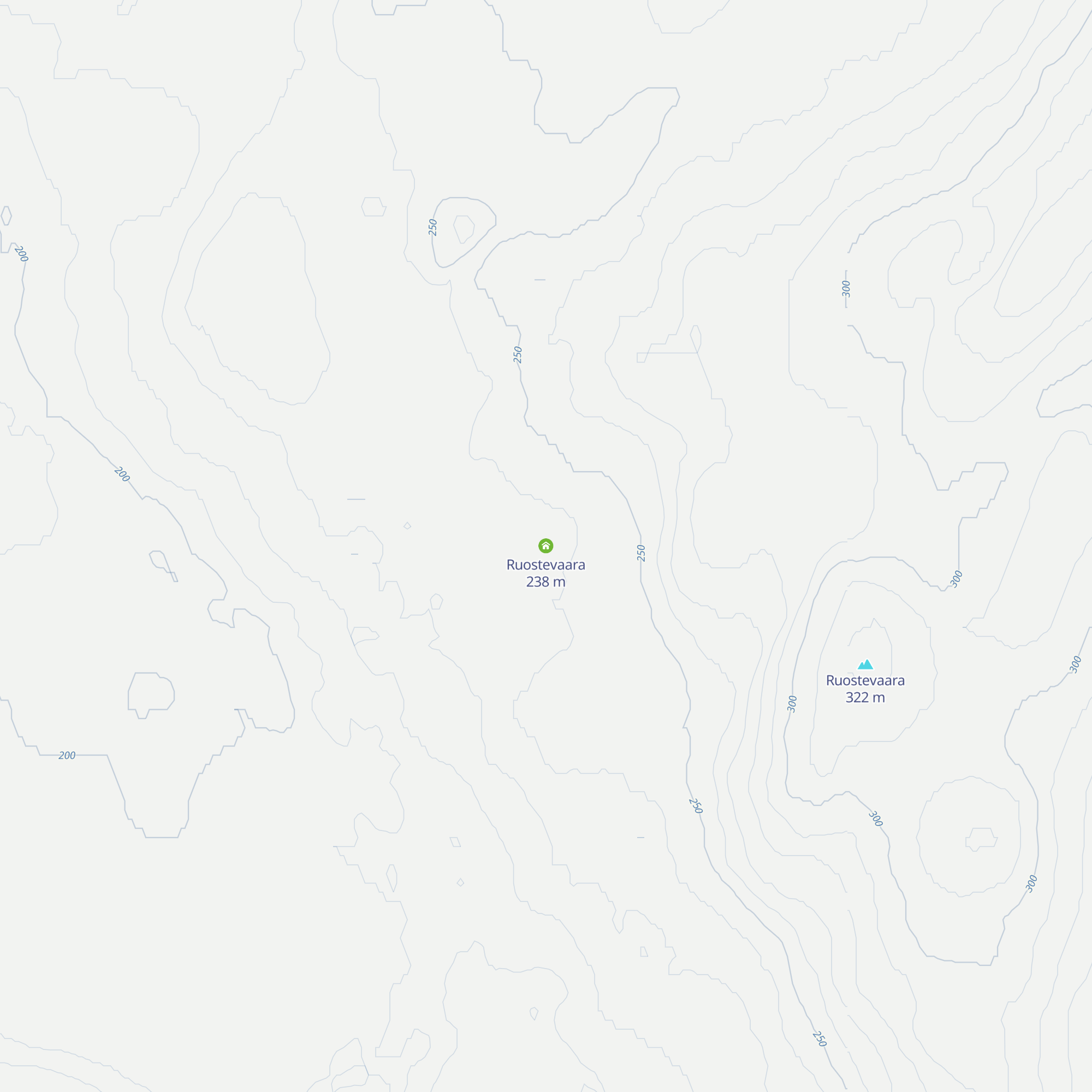 Ruostevaara map