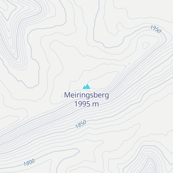 Map of Meiringsberg