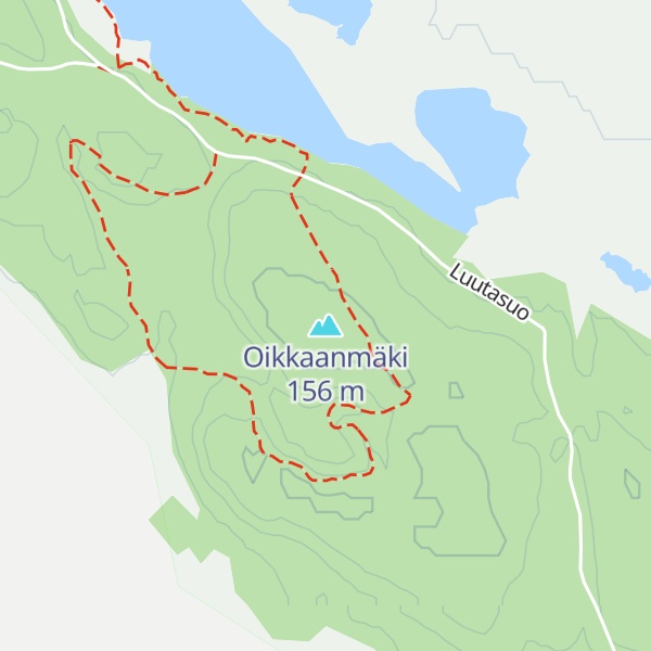 Map of Oikkaanmäki