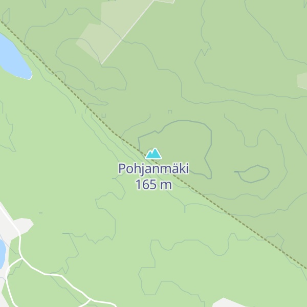 Map of Pohjanmäki