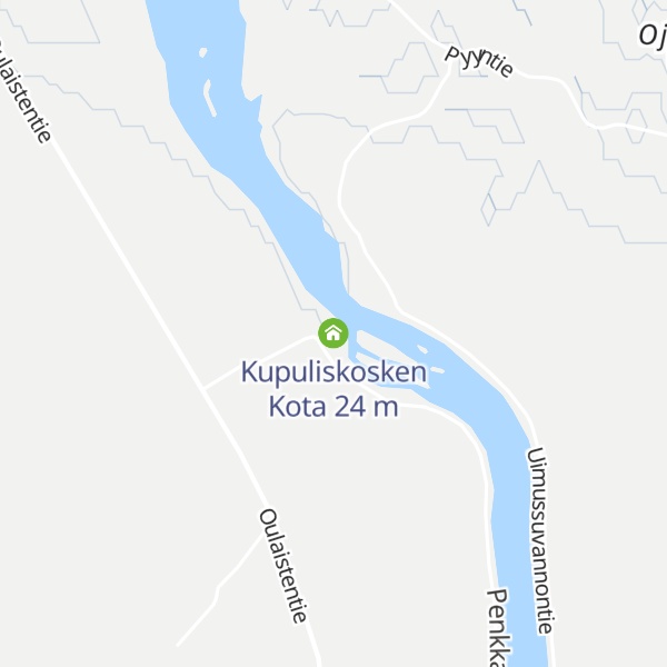 Map of Kupuliskosken Kota