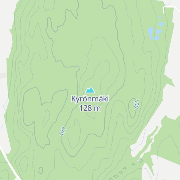 Map of Kyrönmäki