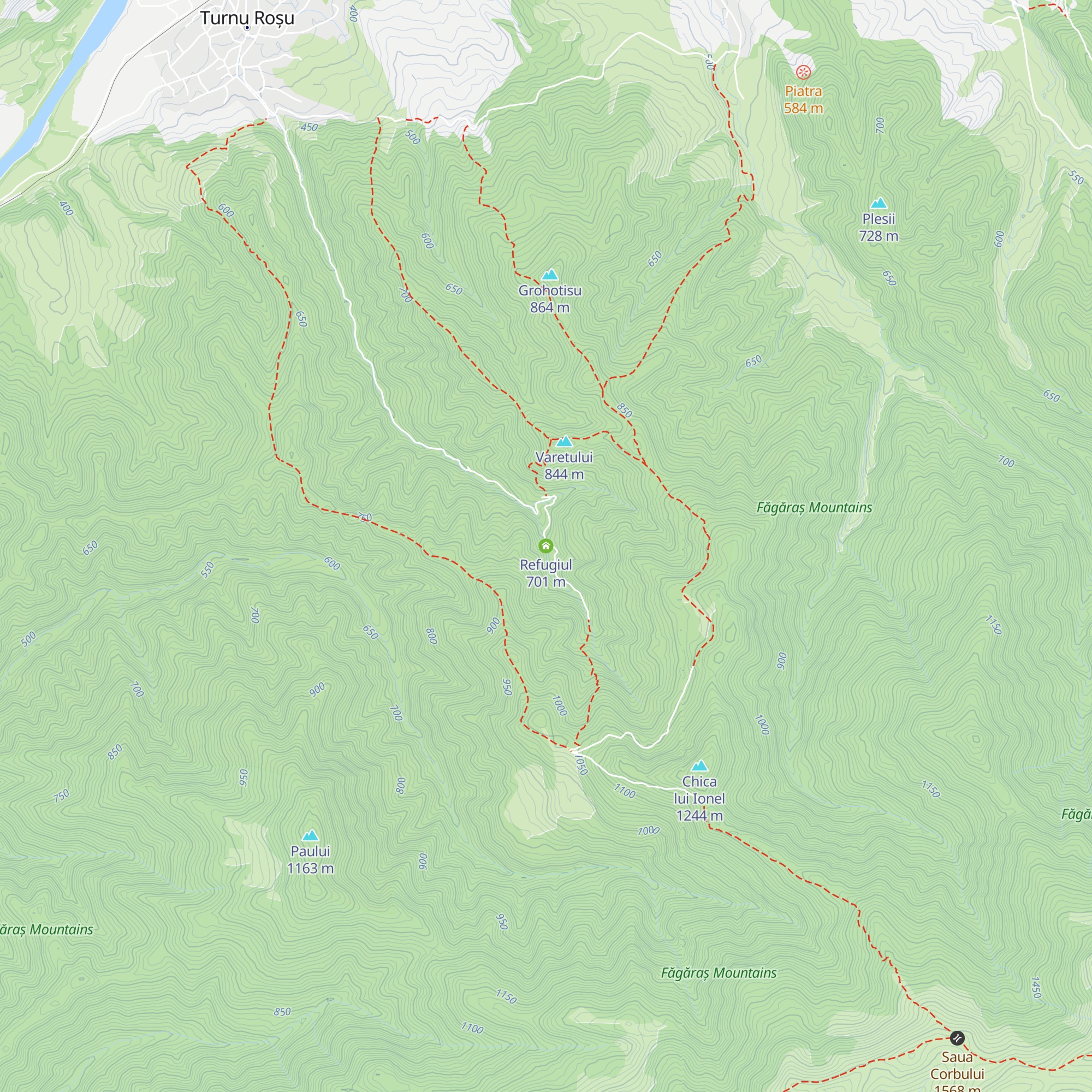 Refugiul map