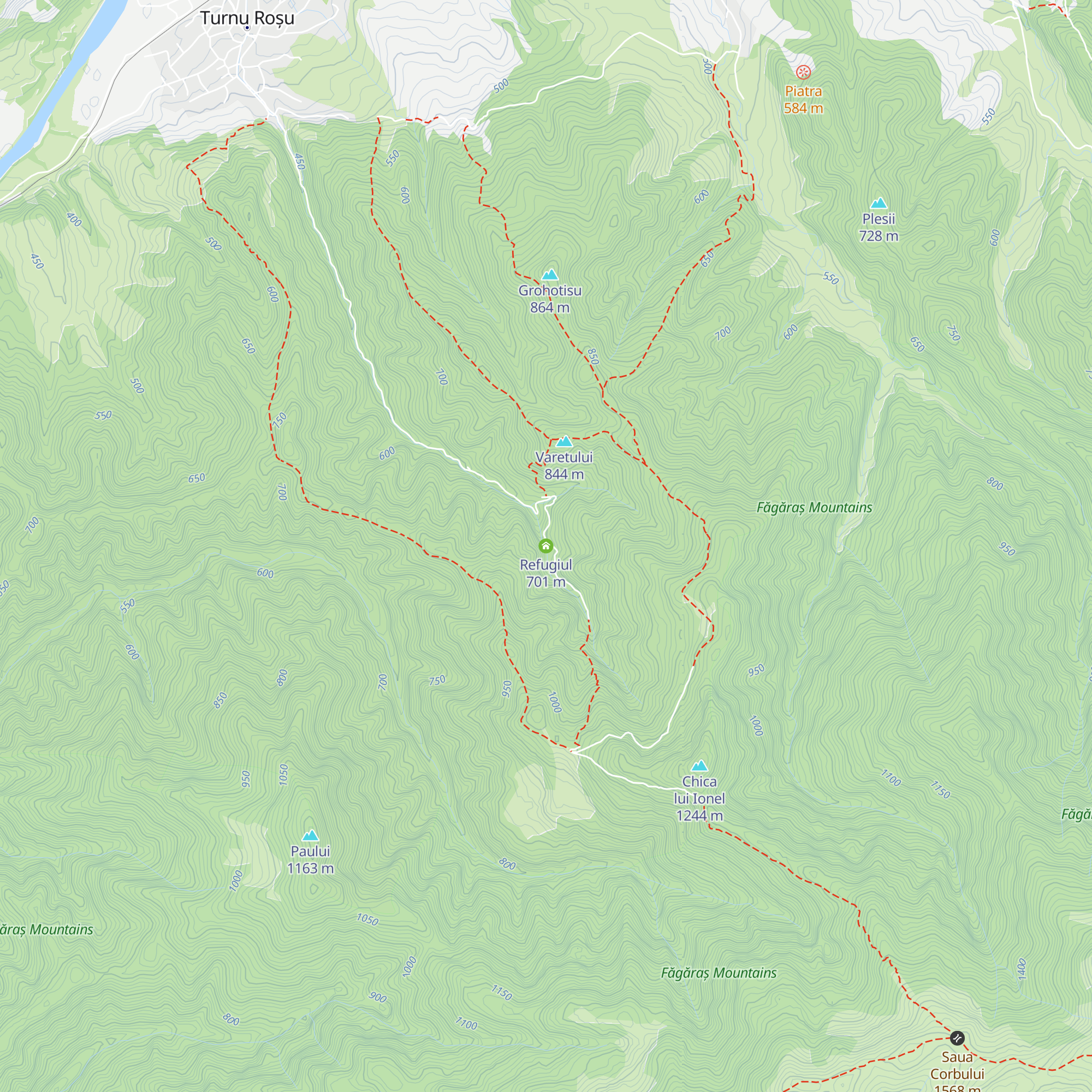 Refugiul map