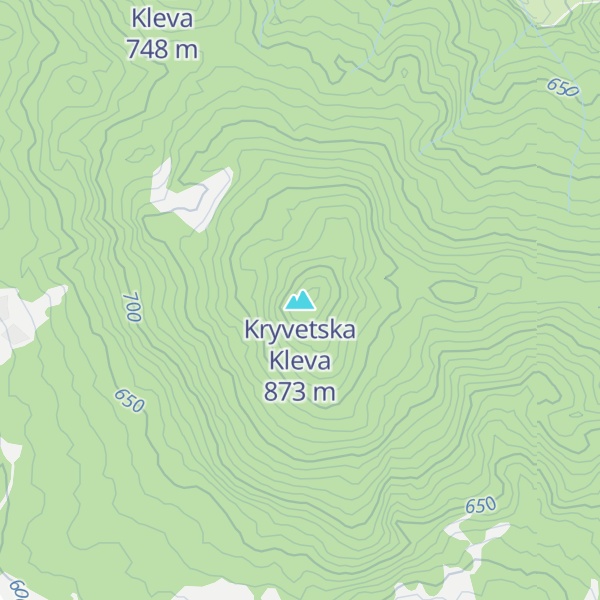 Map of Kryvetska Kleva