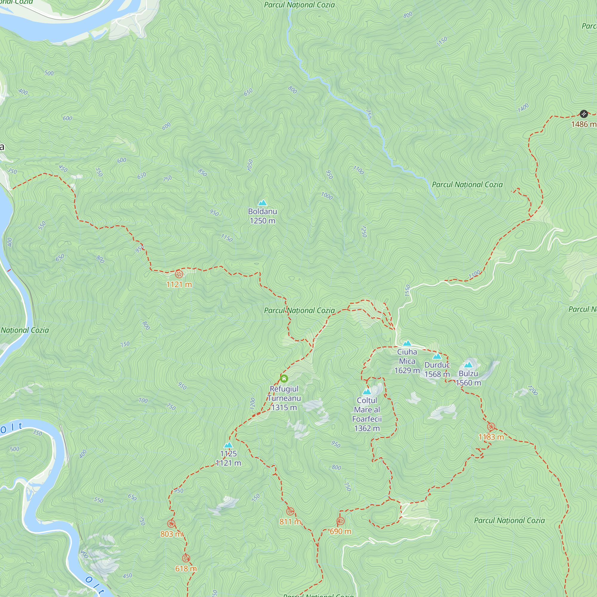 Refugiul Armasaru map