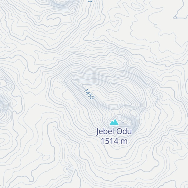 Map of Jebel Armu