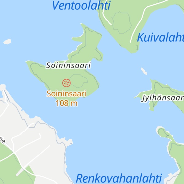 Map of Soininsaaren kota
