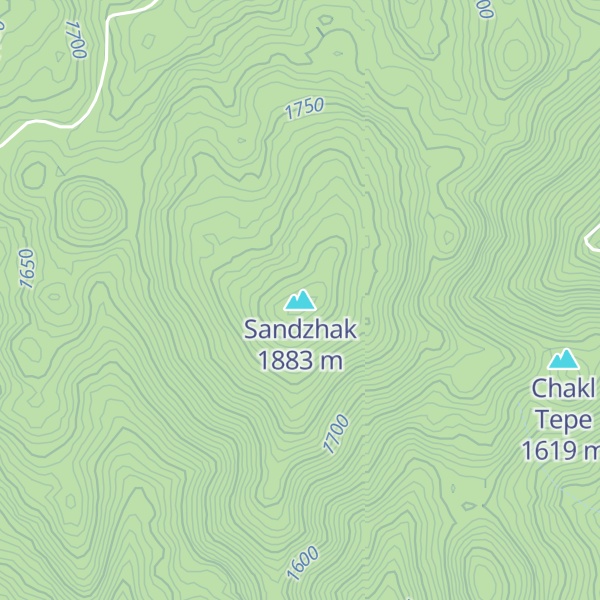 Map of Sandzhak