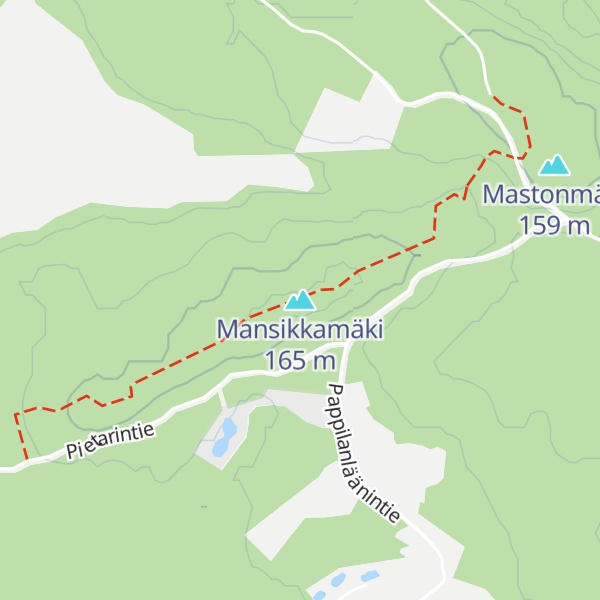 Map of Mansikkamäki