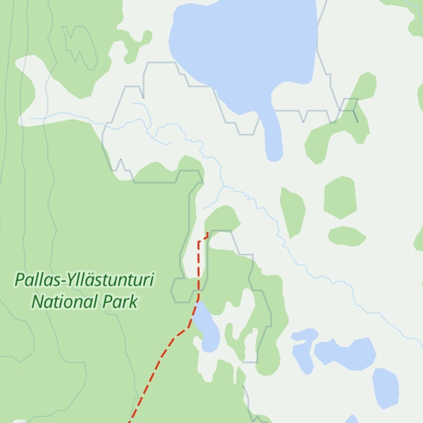 Map of Karhukota Lapp Hut