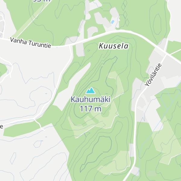 Map of Kauhumäki