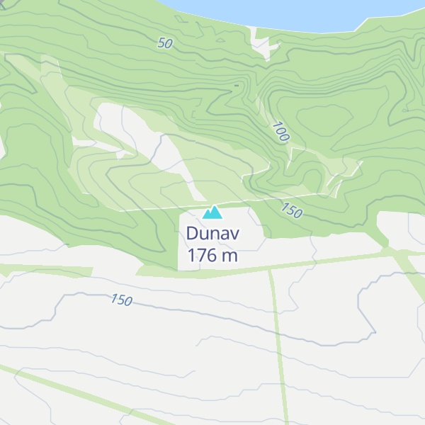 Map of Dunav