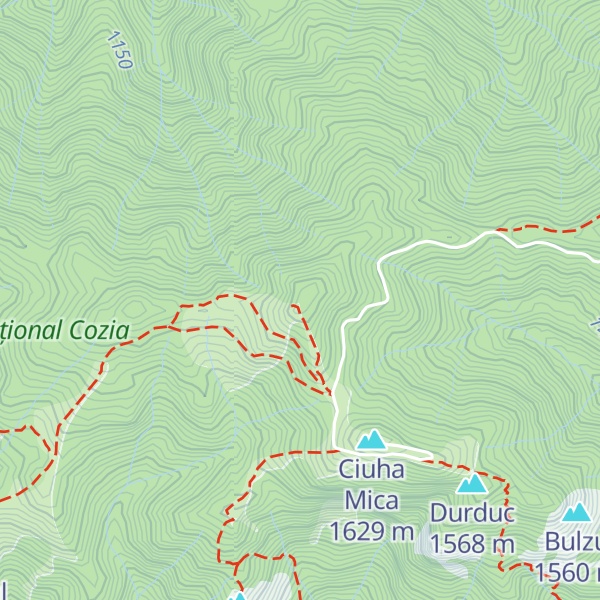 Map of Ciuha Mare