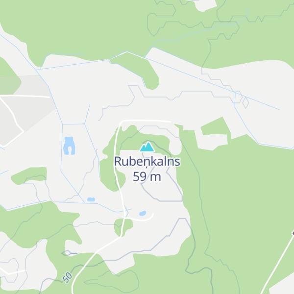 Map of Rubeņkalns