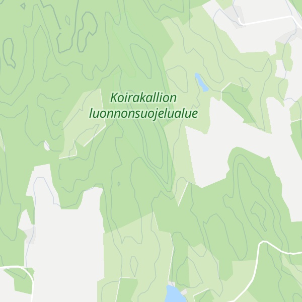 Map of Koirakallio
