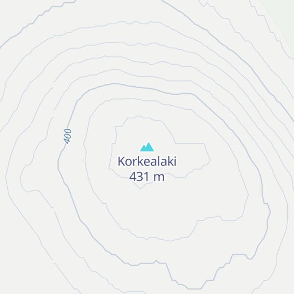 Map of Korkealaki