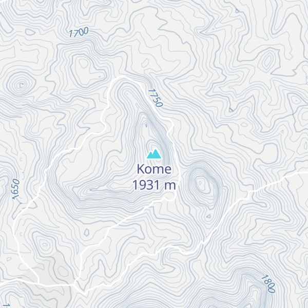 Map of Kome