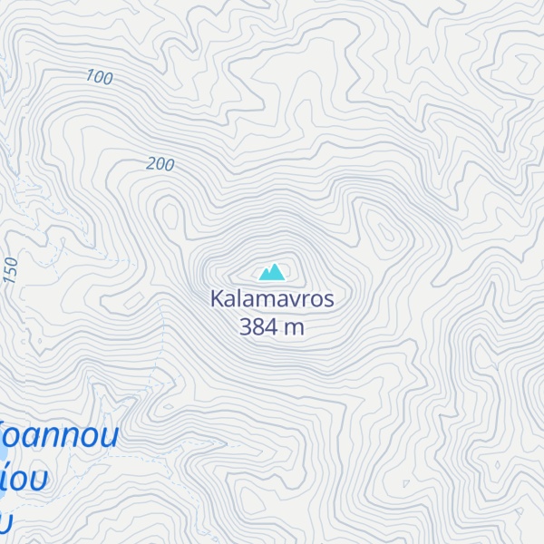Map of Kalamavros