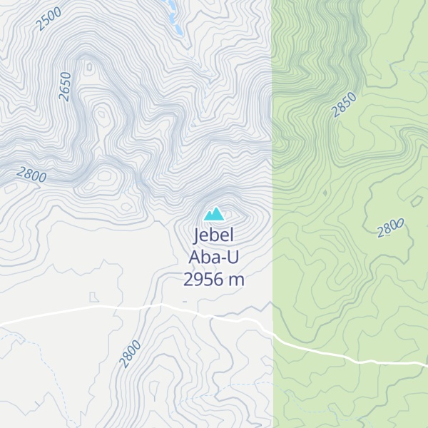 Map of Jebel Aba-U
