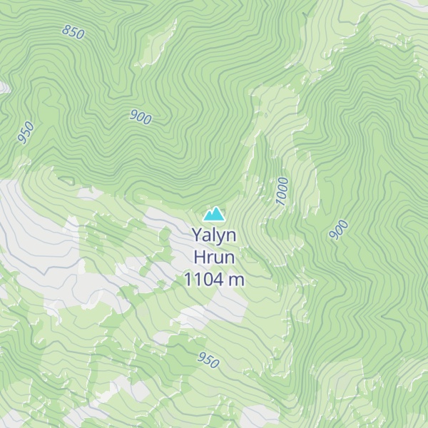 Map of Yalyn Hrun