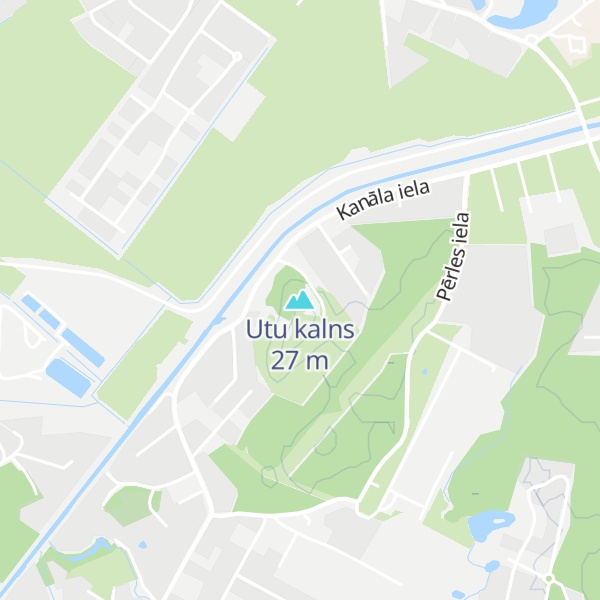 Map of Utu kalns