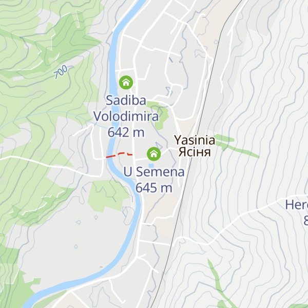 Map of U Semena