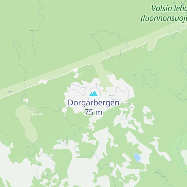 Map of Dorgarbergen