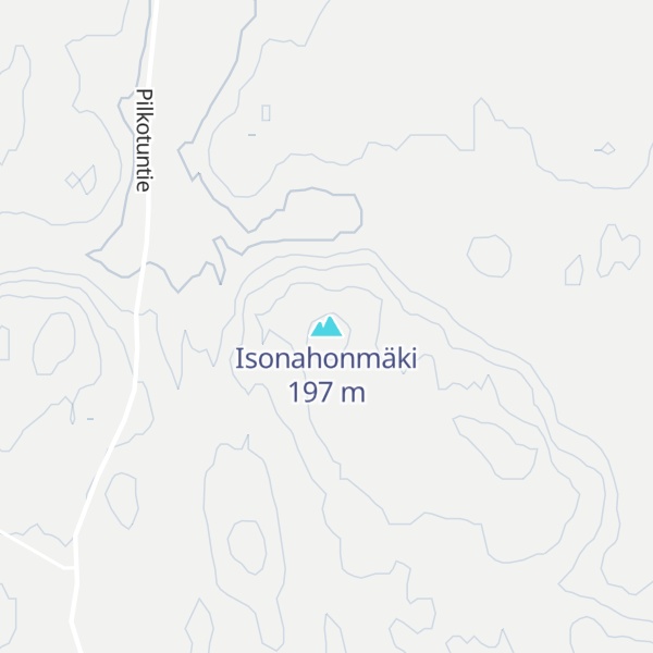 Map of Isonahonmäki