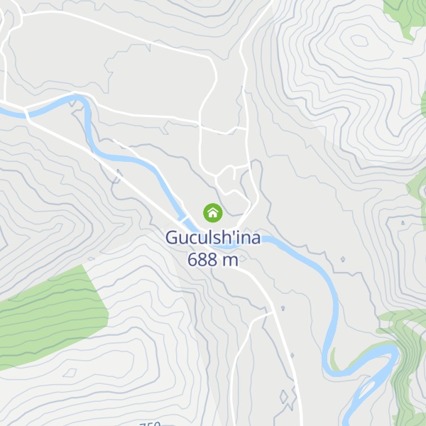 Map of Guculsh'ina
