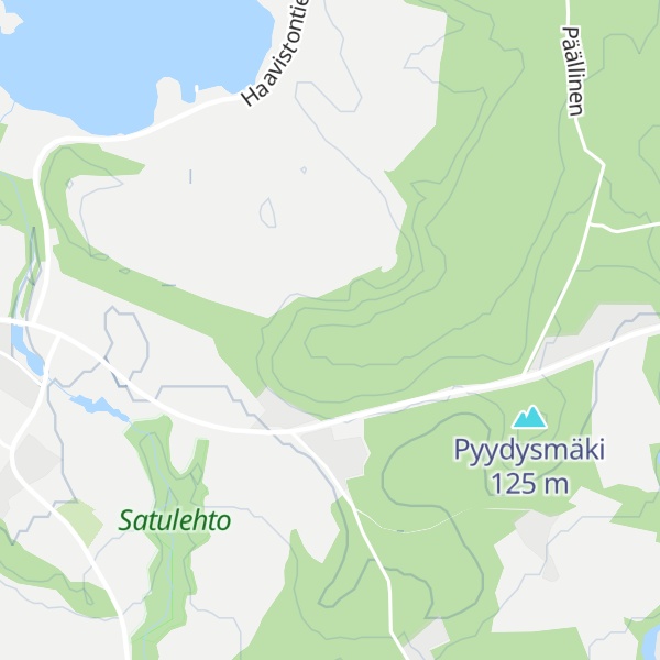 Map of Vuorenmäki