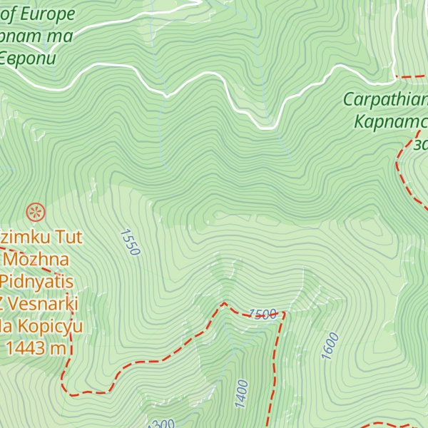 Map of Kopytsia