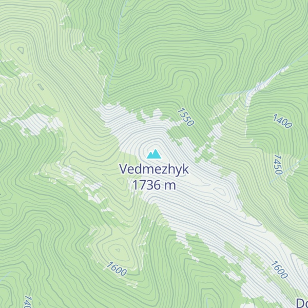 Map of Vedmezhyk