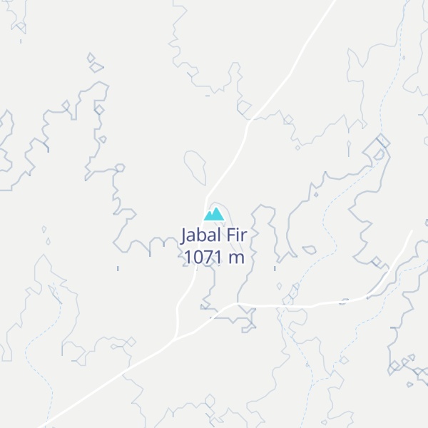 Map of Jabal Fir