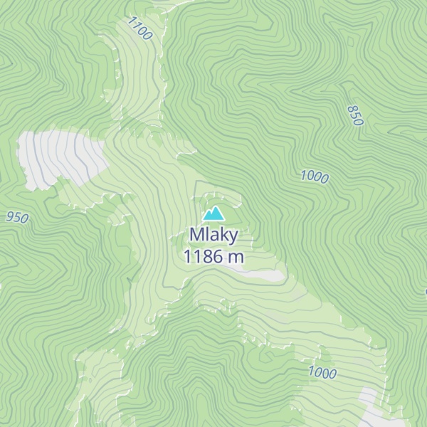 Map of Mlaky