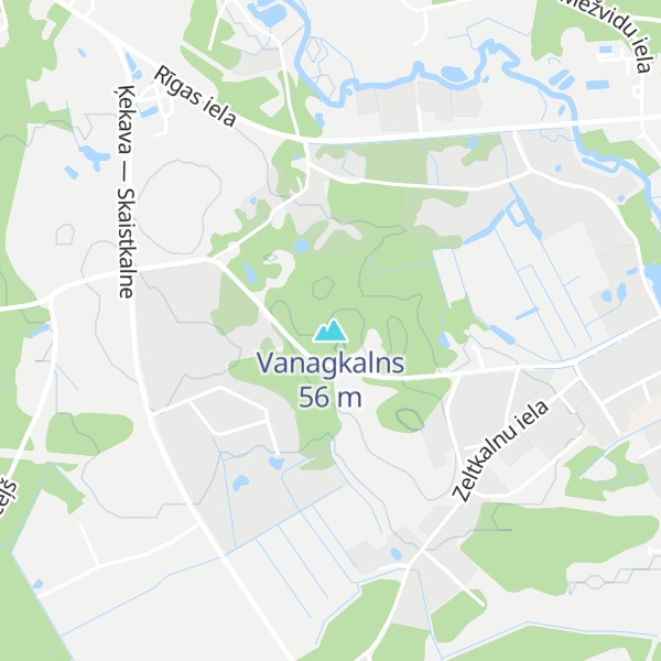Map of Vanagkalns
