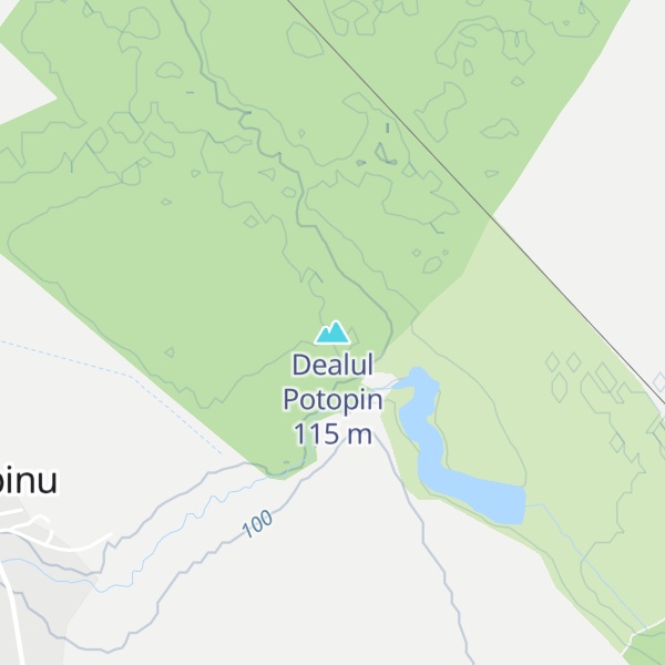 Map of Dealul Potopin