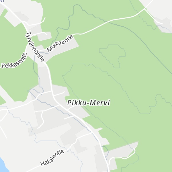 Map of Pitkämäki