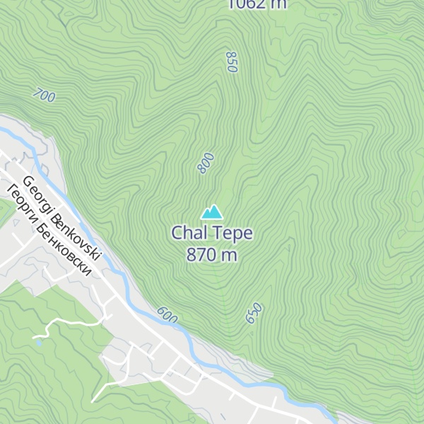 Map of Chal Tepe