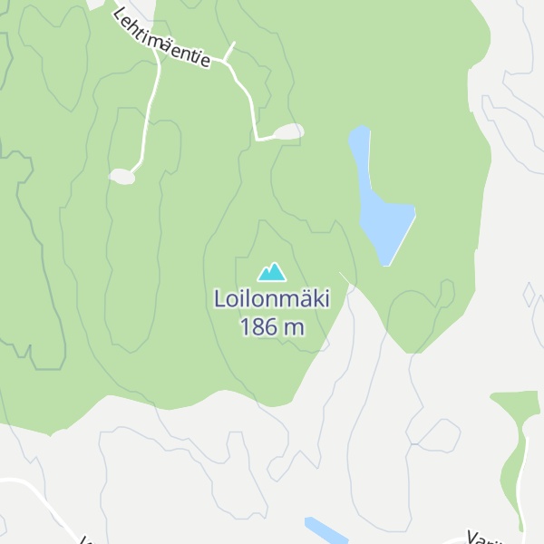 Map of Loilonmäki