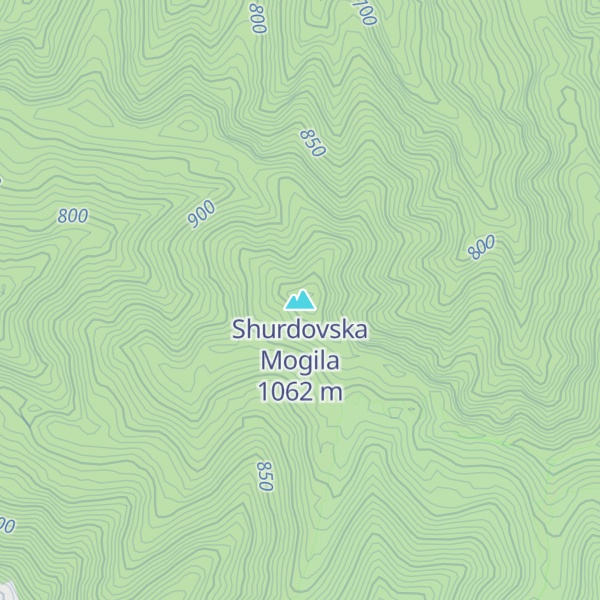 Map of Shurdovska Mogila