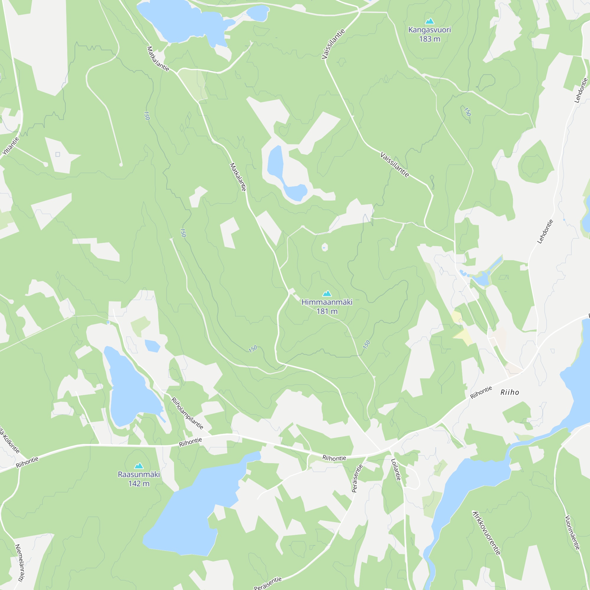 Himmaanmäen kota map