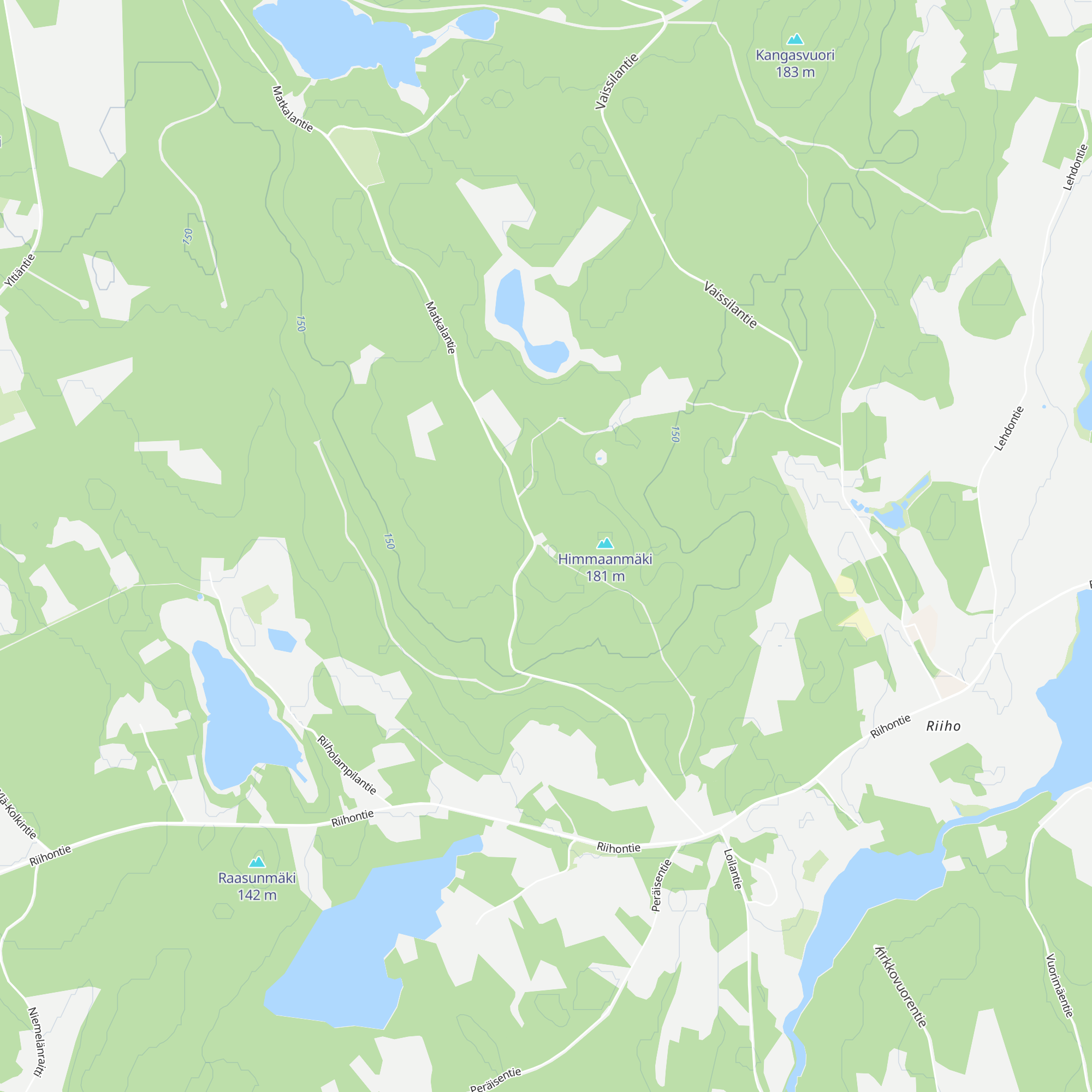 Himmaanmäen kota map