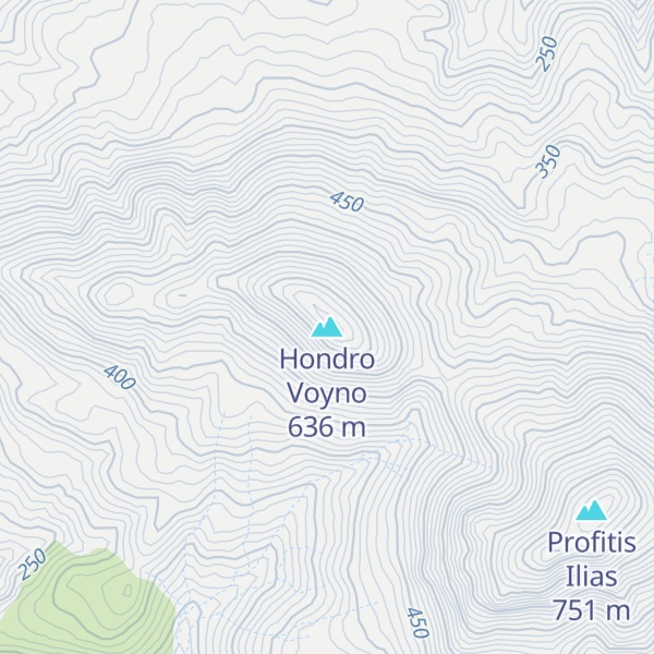 Map of Hondro Voyno