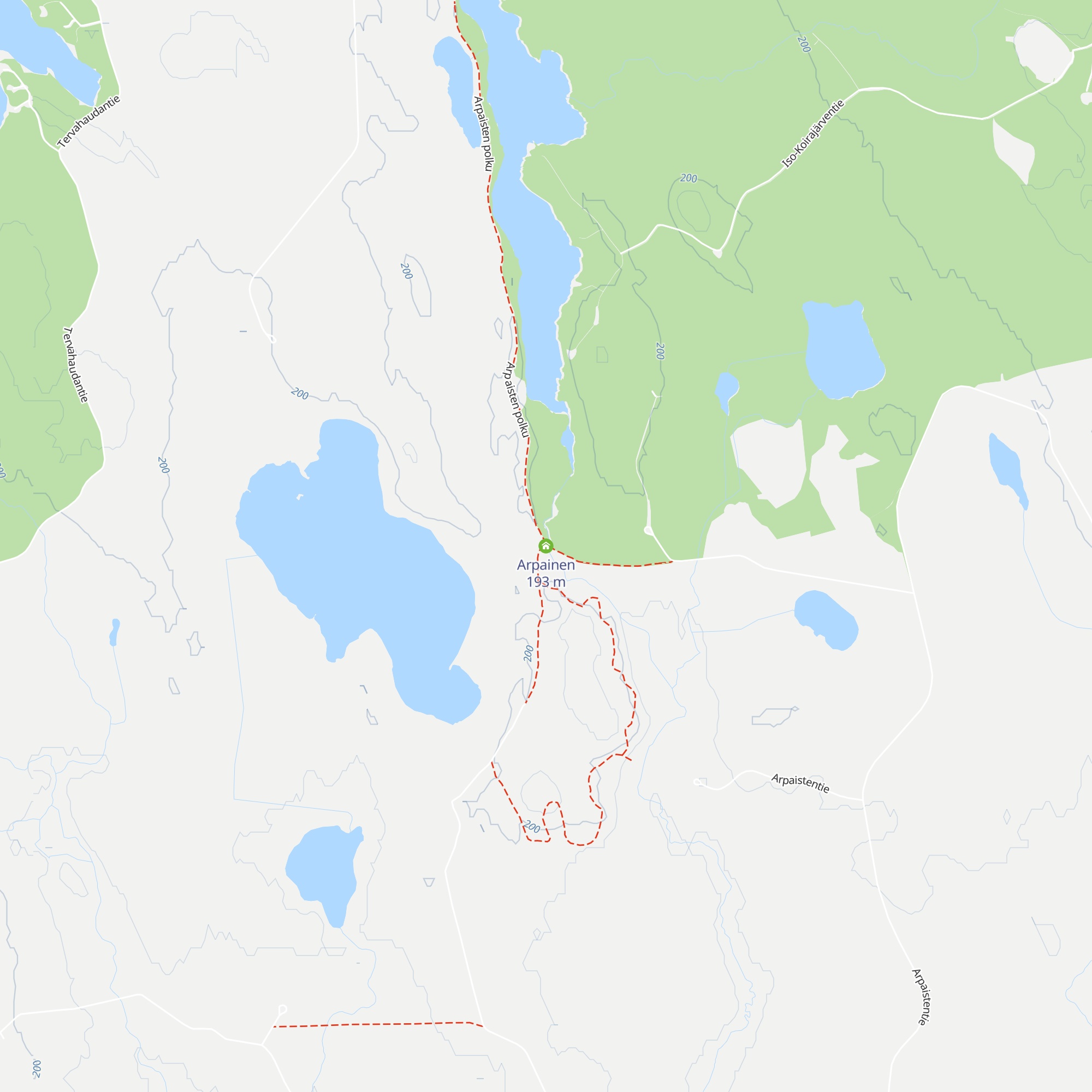 Arpainen map