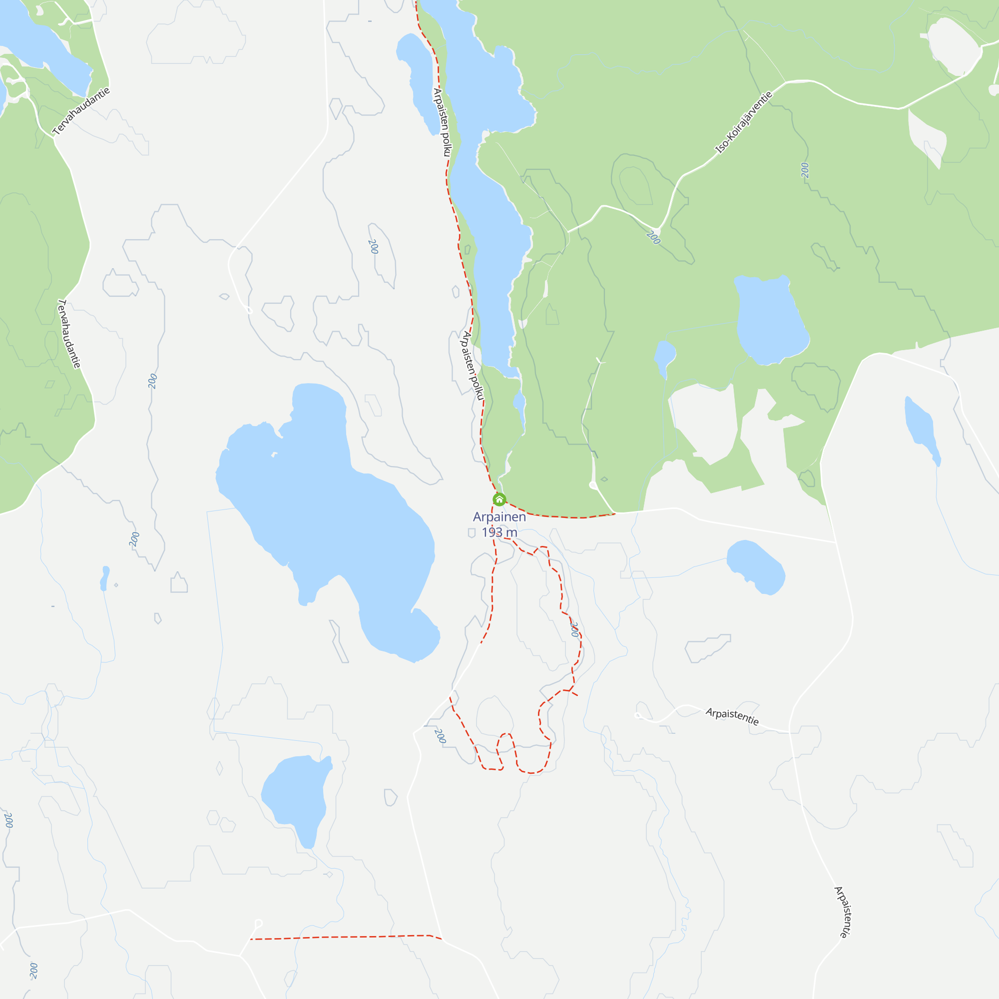 Arpainen map
