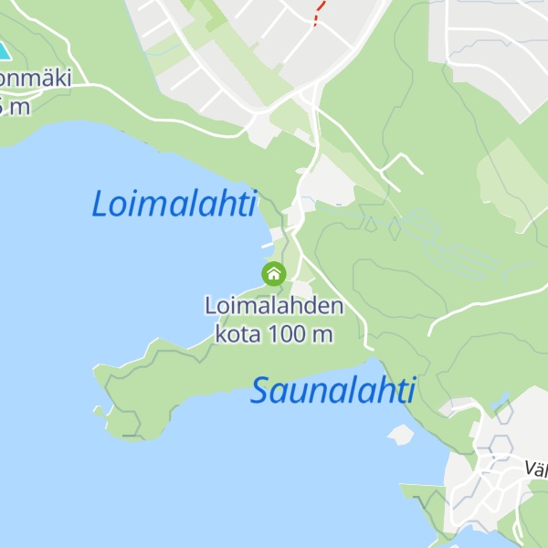 Map of Loimalahden kota